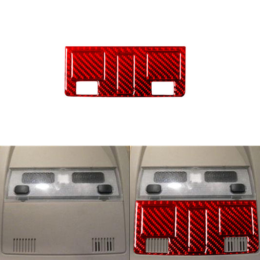 2X Red Carbon Fiber Sunroof Button Cover Trim For Silverado/tahoe/ for sierra 2007-14