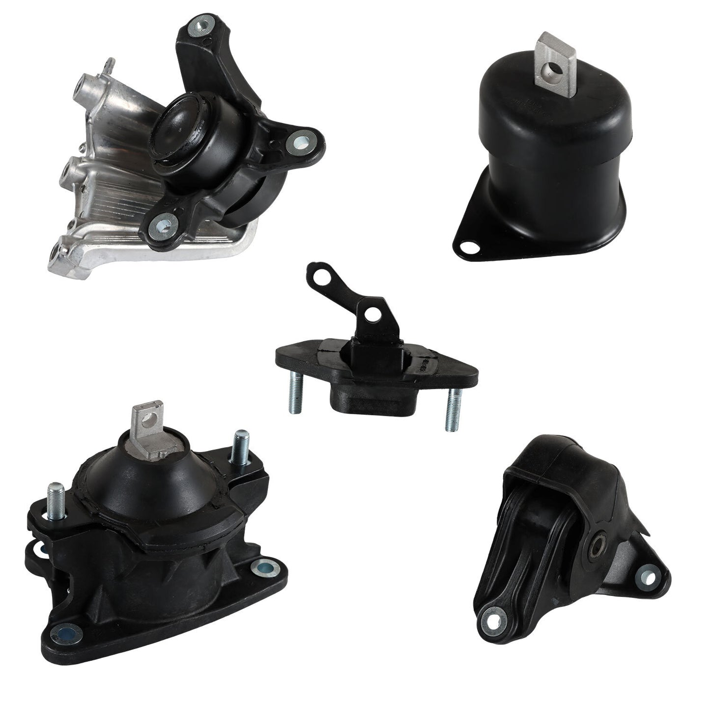 5x Engine Motor  Trans Mount Set for 2008-2012 for Honda Accord 2.4L Auto Trans