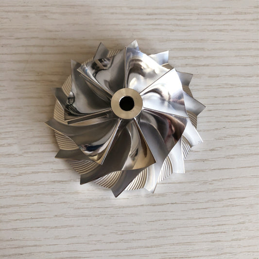 TD05 Reverse 57.69/78.00 mm 7+7 Blade Turbocharger Billet Compressor Wheel