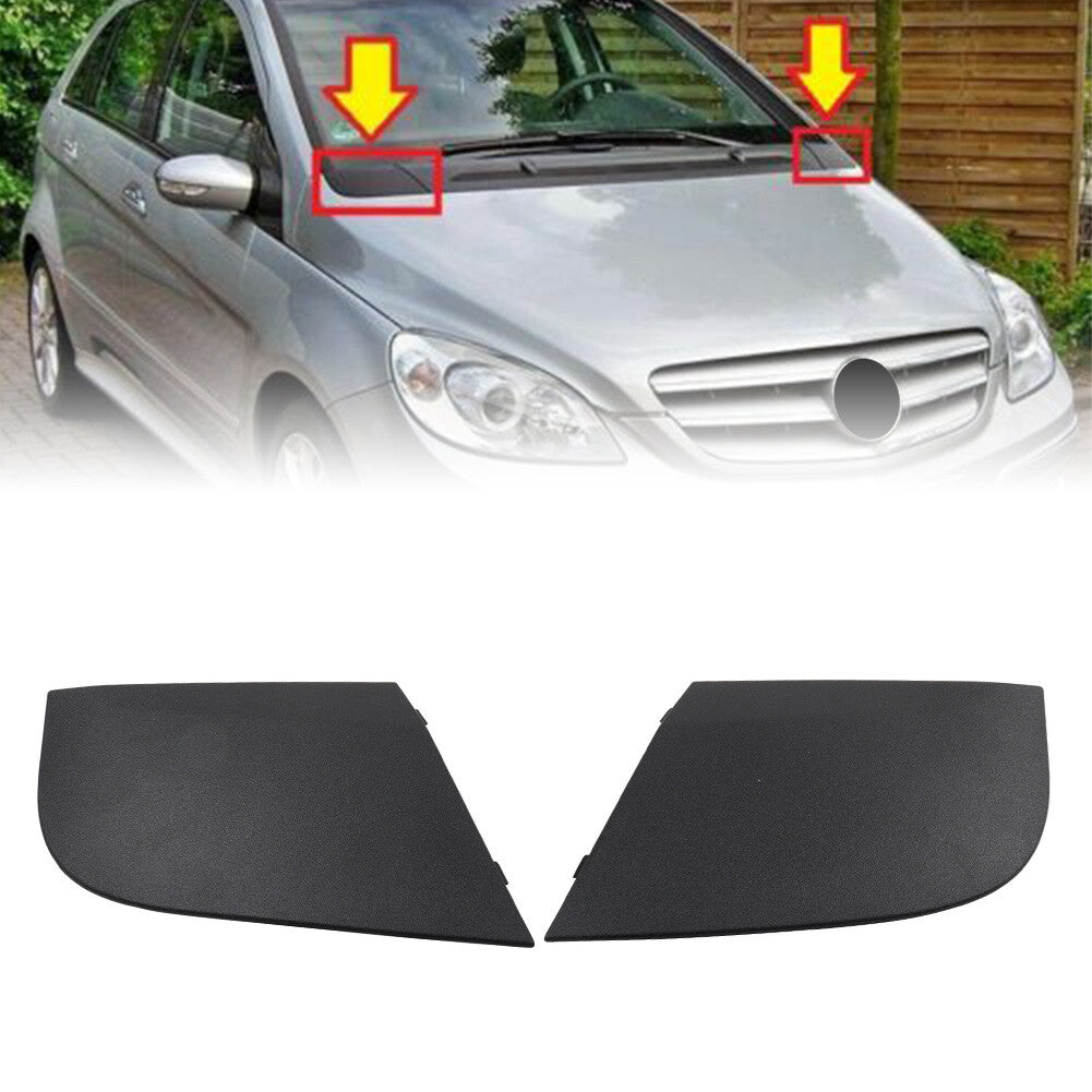2pcs Car Front Windshield Water Drain Cover Fit for Mercedes Benz B CLASS W245
