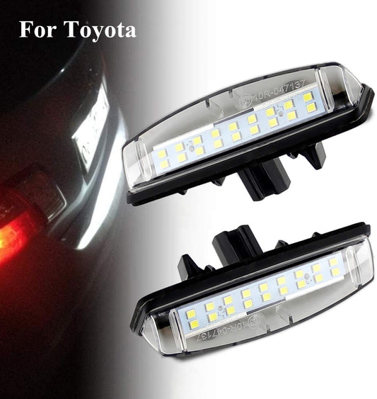 2pcs for Toyota for Camry for Lexus SMD LED License Number Plate Light White Tag Lamp