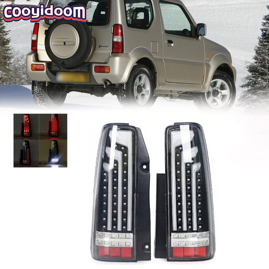 2pcs LED Tail Light Rear Brake Lamp for SUZUKI for JIMNY SN413 HARD TOP 1998-2017