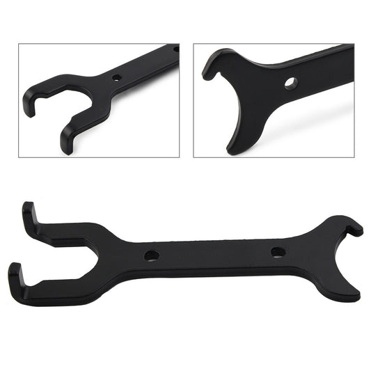 Rear Shock Adjustment Spanner Tool Wrench for Harley Softail XG750 1984-19 Black