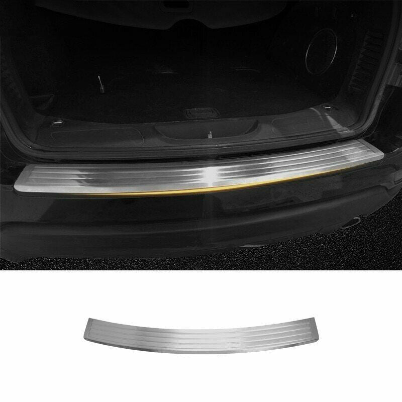 Stainless Rear Bumper Protector Guard Scuff Plate Pedal For Grand Cherokee 11-20