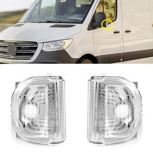 Rearview Mirror Repeater Lamp Turn Signal Light for Mercedes Sprinter 2019 2020