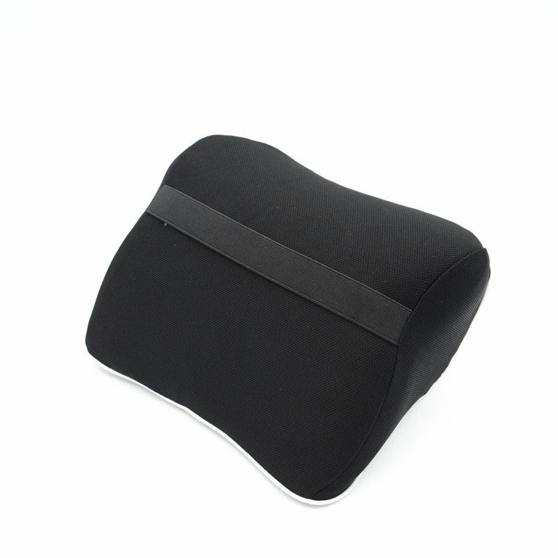 Car for Seat Head Neck Support Cushion Pad Black Memory Foam Pillow Mat