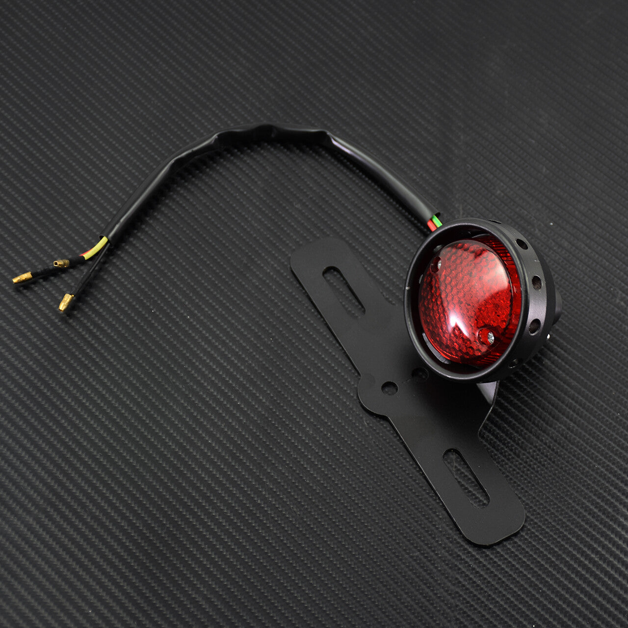 Univesal Rear LED Brake Light w/ Bracket Fit for Harley XL Bobber Cafe Customs