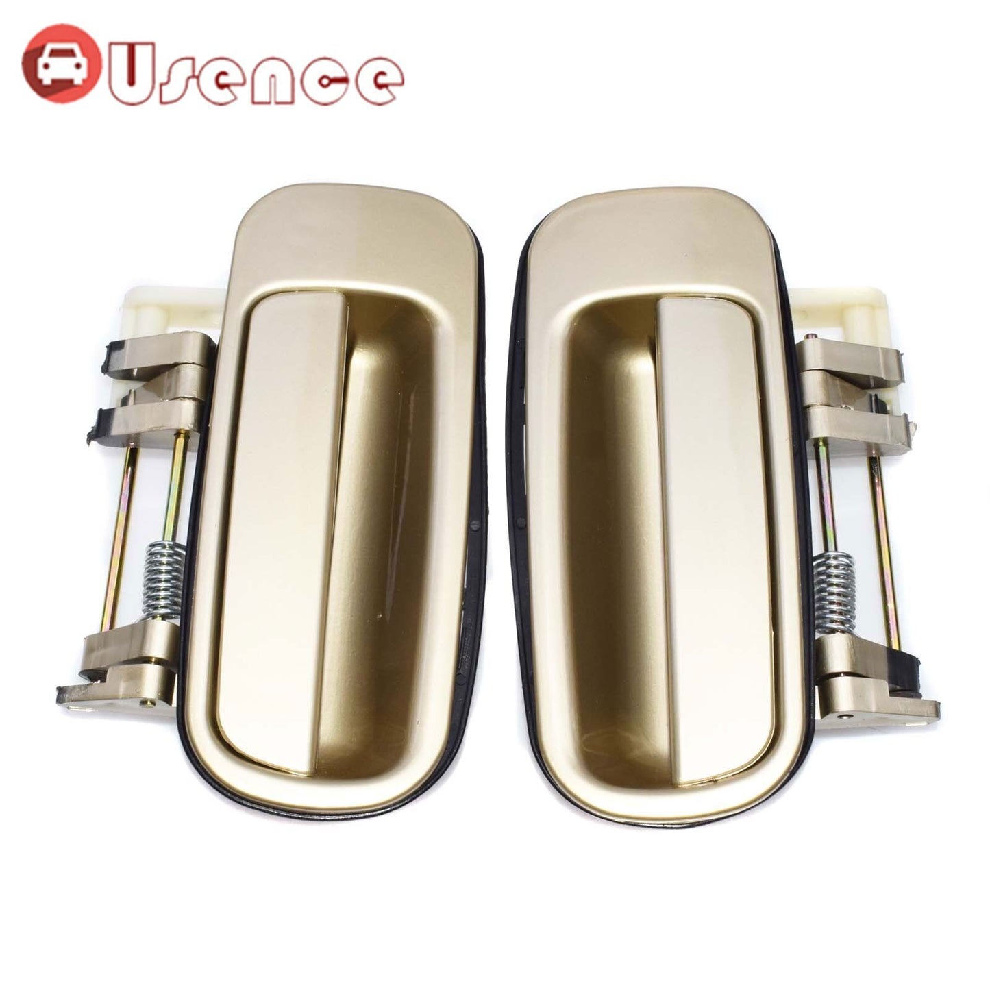 2Pcs Rear Left Right Outside Door Handle Beige for Toyota for Camry for Corolla
