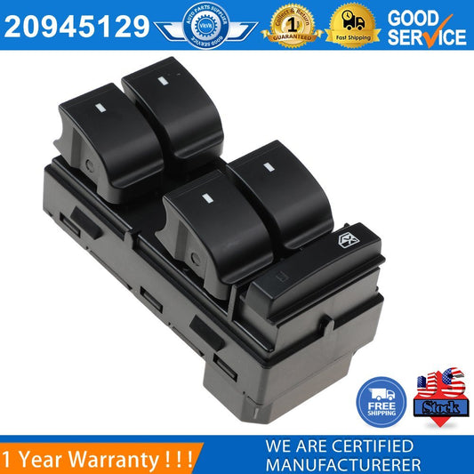 For 07-14 for Chevrolet Silverado for GMC for Sierra Master power window switch driver side