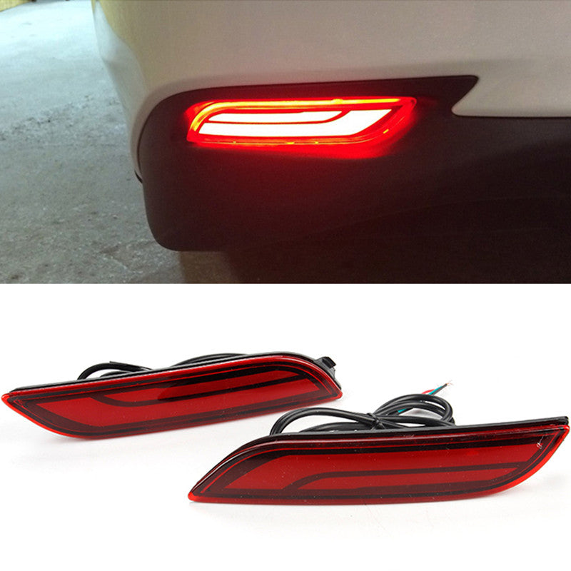 for Toyota for Camry 2018-2023 Red Lens LED Rear Fog Light Tail Bumper Light Sets