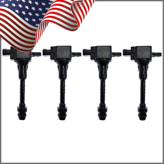 4pcs Ignition Coil for Nissan Sentra 2002-2006 Almera 2001-2005 1.8L L4 UF351