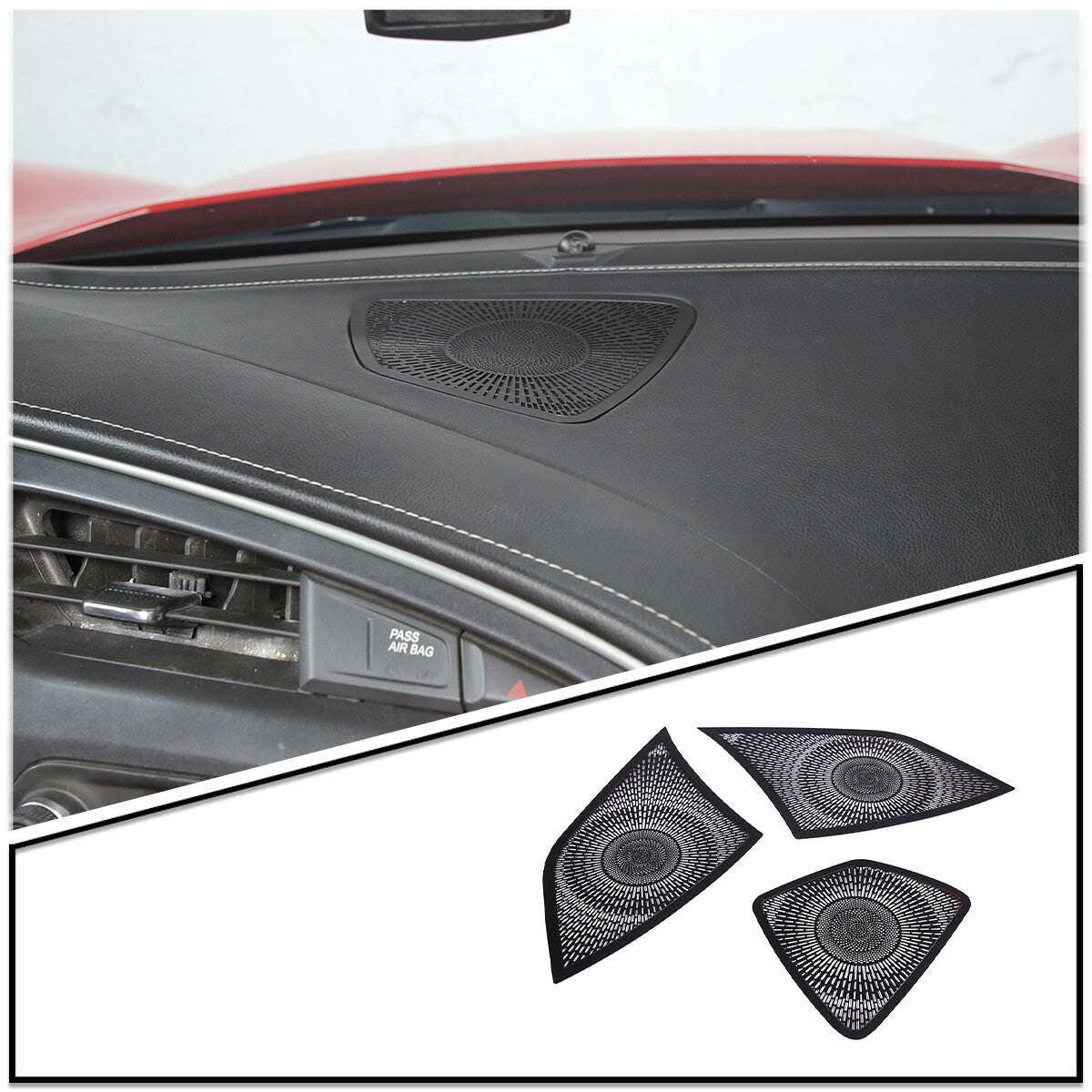Carbon fiber ABS glass lift switch frame trim suitable for Toyota 86/Sub@ru BRZ 2022.