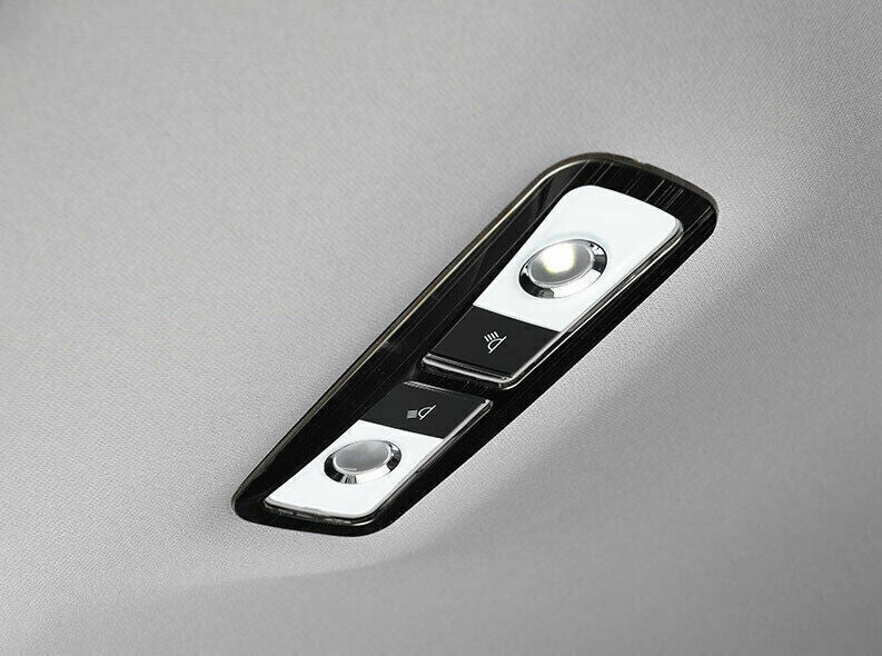 Rear Reading Lamp Frame Cover Trim for Honda CRV CR-V 2017-2022 Black Titanium