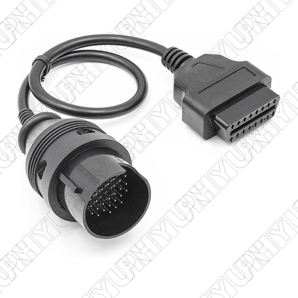 for Mercedes for Benz 38 Pin to 16 Pin OBD OBD2 Diagnostic Adapter Connector Cable