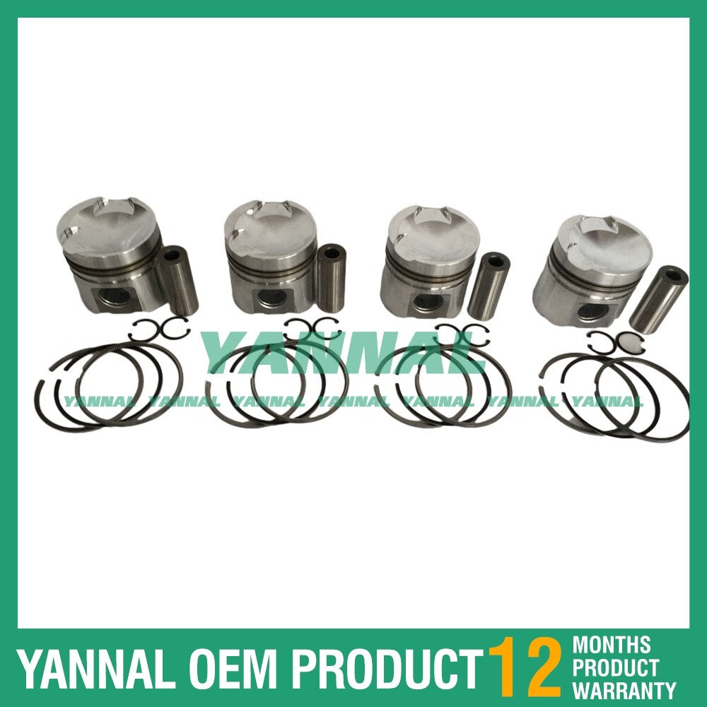 Piston STD 9N5250 with 3304 rings for Caterpillar D7F tractors
