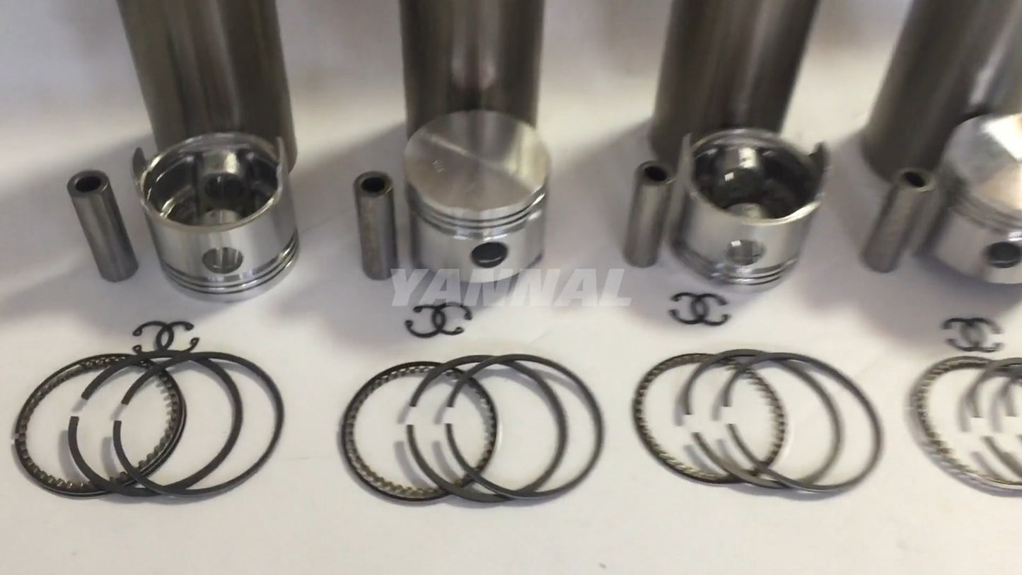 Cylinder liner kit for Toyota diesel engines (4P)