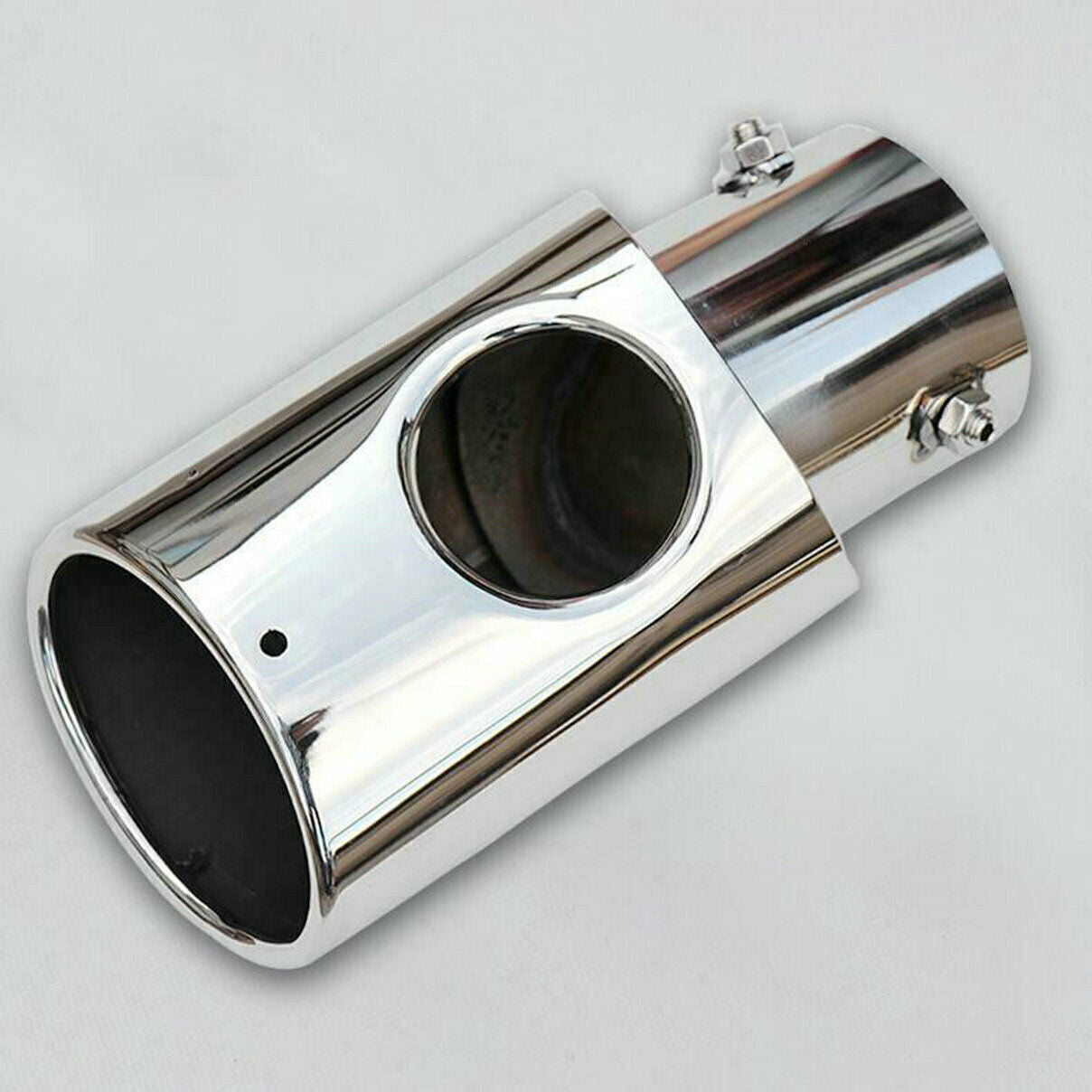 For 2014-19 for Toyota Highlander Stainless Rear Exhaust Muffler Tip End Pipe Trim