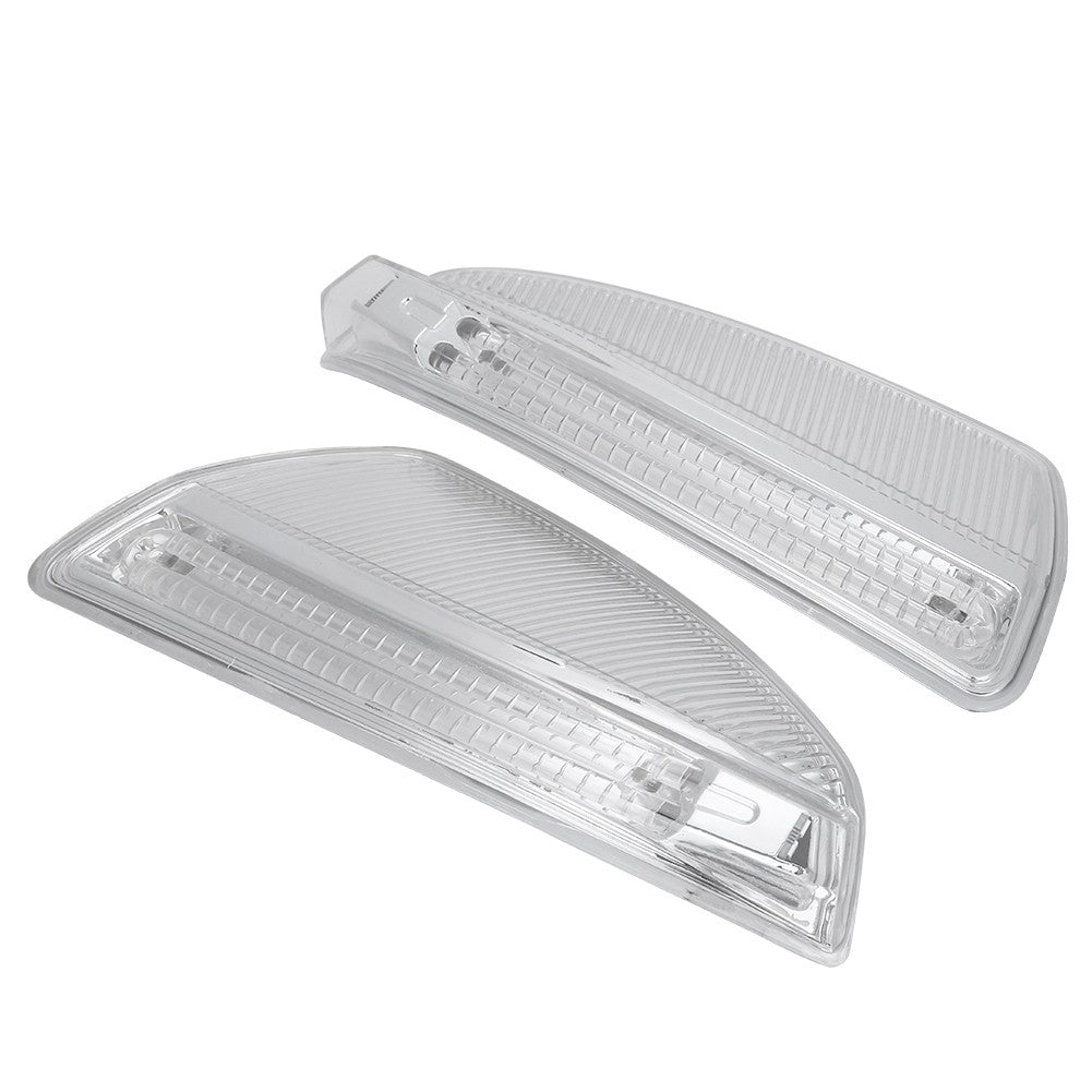 Pair Rearview Mirror Turn Signal Light : Plastic Fit For for Benz W164
