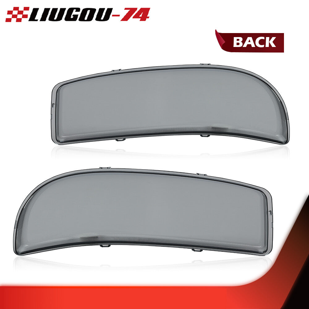 new headlight lens, crash protection light, smoke cover, suitable for 1999-2007 for GMC for Sierra for Yukon .