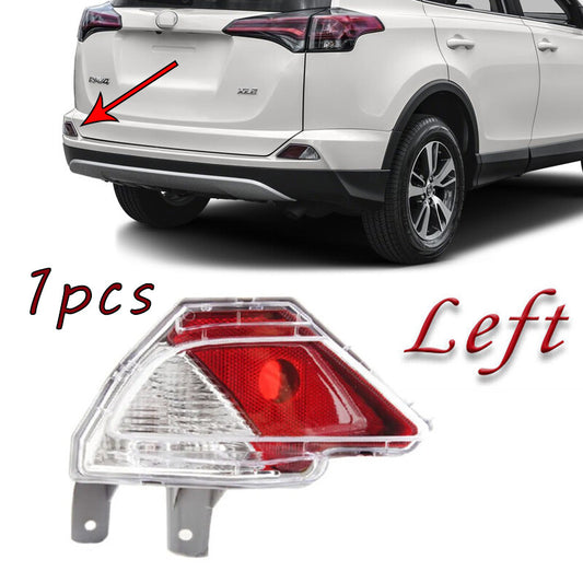 2016 2017 2018 for Toyota RAV4 Left Rear Drive Bumper Reflector Light