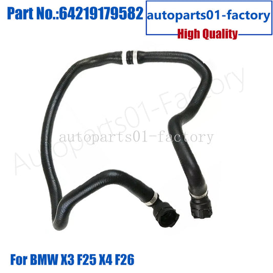 64219179582 Coolant Hose Pipe for BMW X3 F25 2011-2017 X4 F26 2014-2018