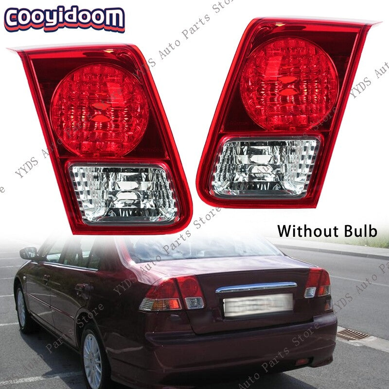 2-piece taillight assembly without bulbs, suitable for Honda for Civic ES1 ES5 ES7 ES8 (2003-05-)