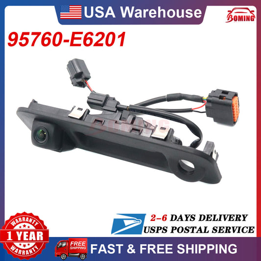 Black New Rear Backup View Parking Camera for Hyundai Sonata 4-Door 2015-2017 US