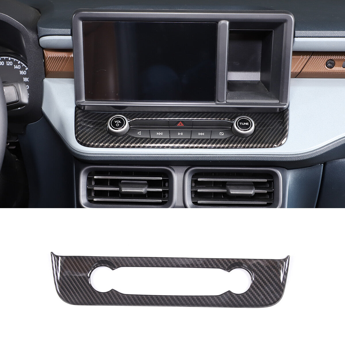 Black Sun Visor Multi-functional Storage Bag Decoration for Toyota Tacoma 2016-2022 USA