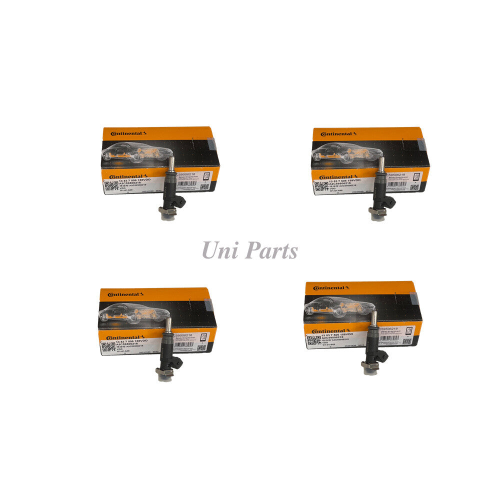 13537506158 VDO 4 pcs Fuel Injector for BMW 116i 118i 120i 316i 318i 320i