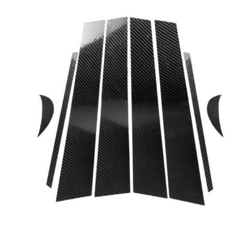 for Toyota for Camry 2018-2023 Carbon Fiber PC Window BC Pillar Post Cover Stickers
