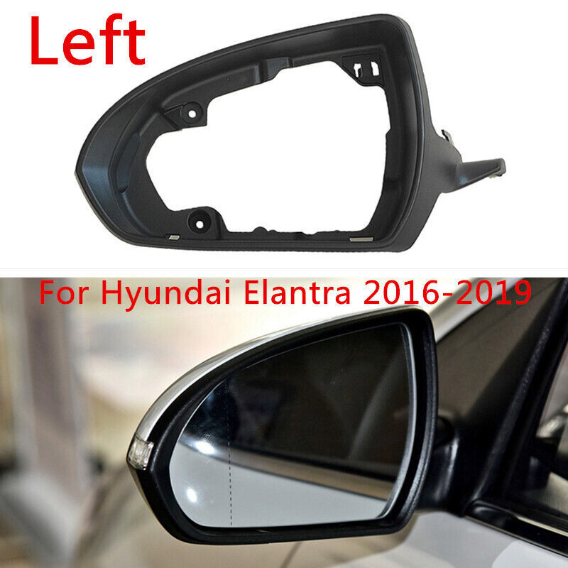 Left Side Rearview Door Mirror Housing Cover Fit for Hyundai for Elantra 2016-2019