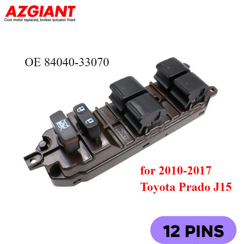 Front Left Driver Power Window Switch for Toyota Prado for Toyota Alphard Previa