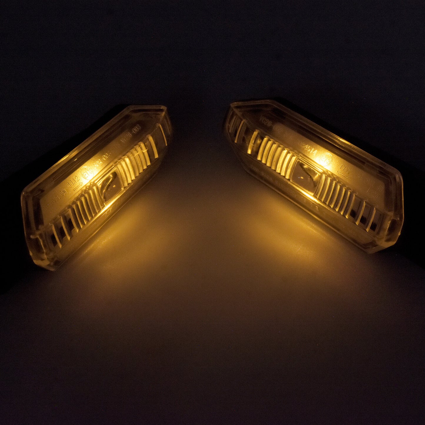 Clear Front Rear Turn Signal Indicator Light Lamp Fit for Honda CBR400 500 650