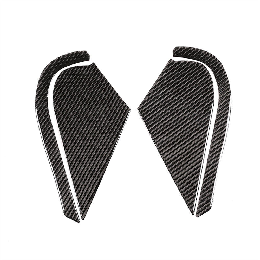 Carbon Fiber Door Buffer Cushion Pad Panel Cover for T@yota Highlander 2009-2013