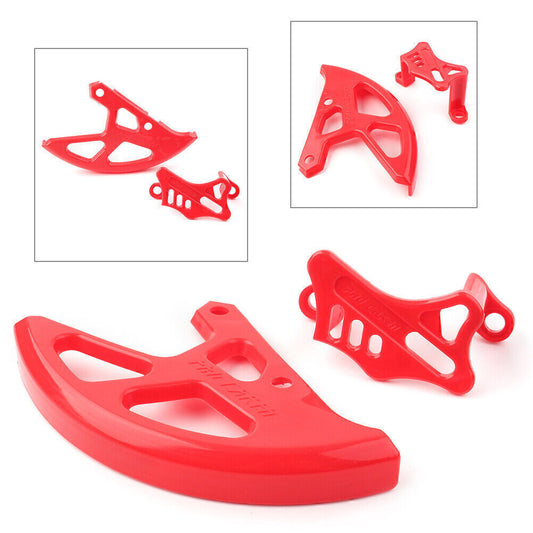Rear Brake Disc Caliper Guard Cover Protector for Honda CRF250R CRF450R 2004-20