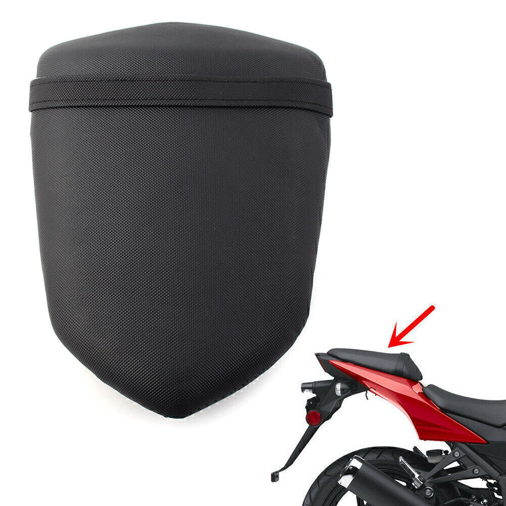 Rear Passenger for Seat For 2008-2012 11 for Kawasaki 250R EX250 Synthetic Leather