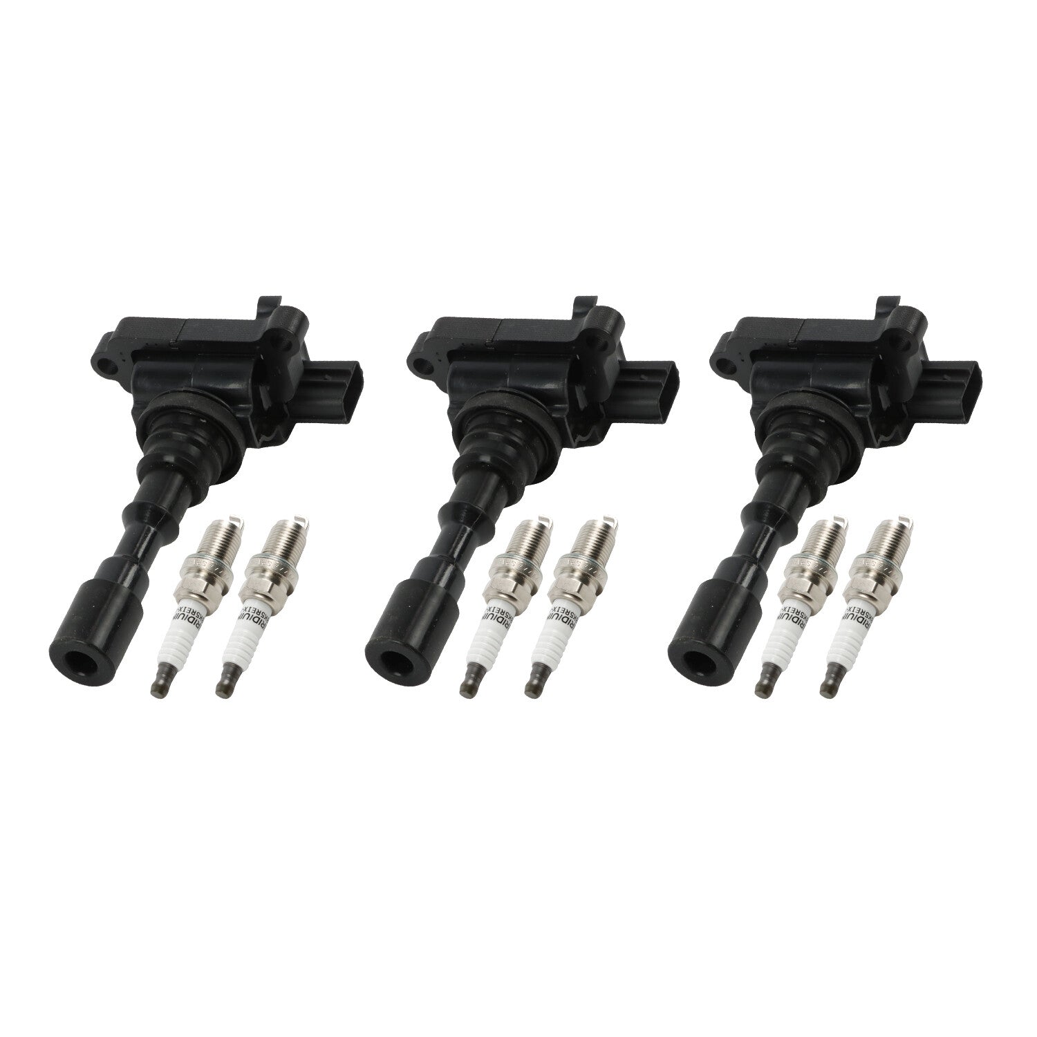 3x Ignition Coils  Spark Plugs for 2003-2006 for Kia Sorento 3.5L V6 UF431 7964