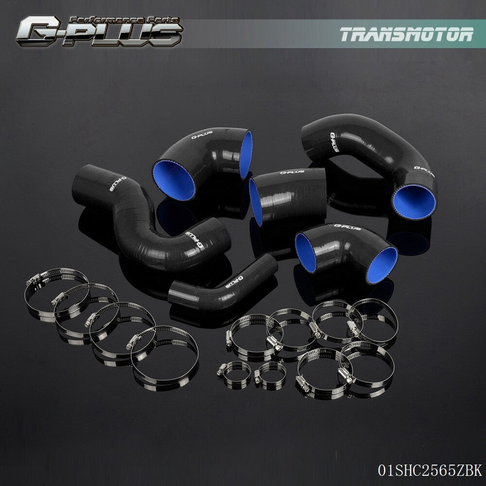 Suitable for Fiat COUPE 2.0 20V GT TRUBO Black Silicone Radiation Hose Clamp Kit