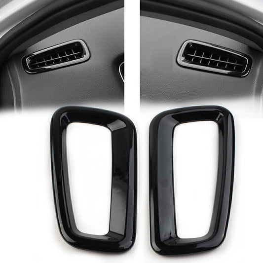 Black Car Inner Dash Side Air Vent Outlet Cover for Honda for Civic 11th 2022 Up