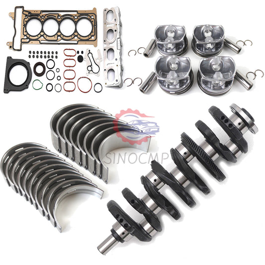 M274 Engine Overhaul Rebuild Kit w/ Crankshaft 2740300201 for Mercedes-Benz C250