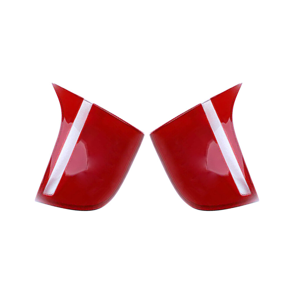 2Pcs Left+Right Inner Side Red Tail Light Lens Cover For X6 X6M E71 2008-2014