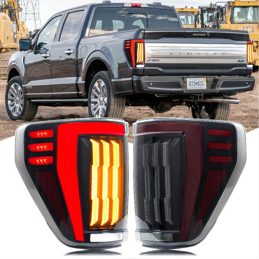 for Ford F-150 F150 XL STX 2021 2022 2023 Sequential Rear Lights