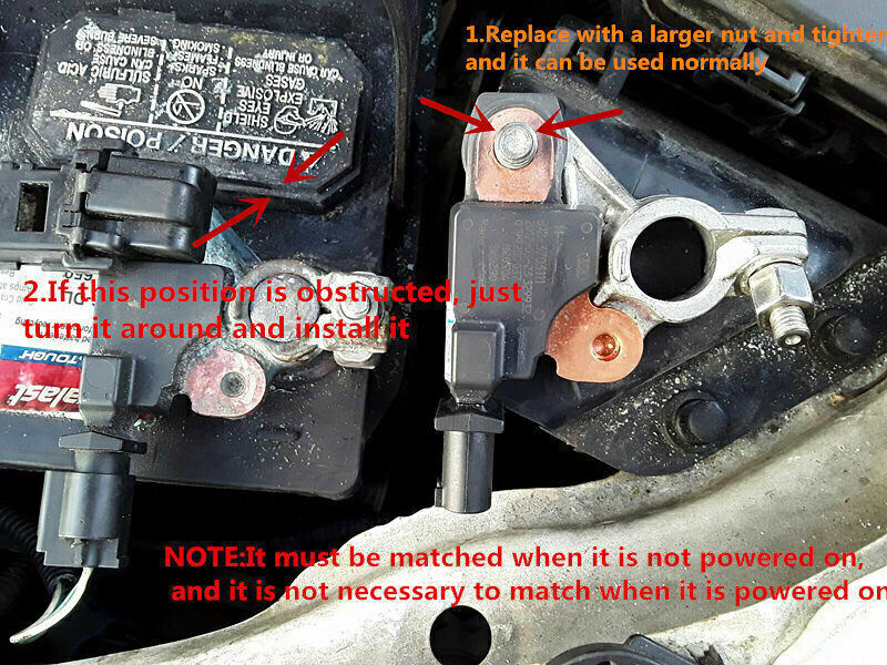Battery Current Sensor ASSY For 2012 2013-2015 for Honda for Civic 1.8L 38920-TR0-A02