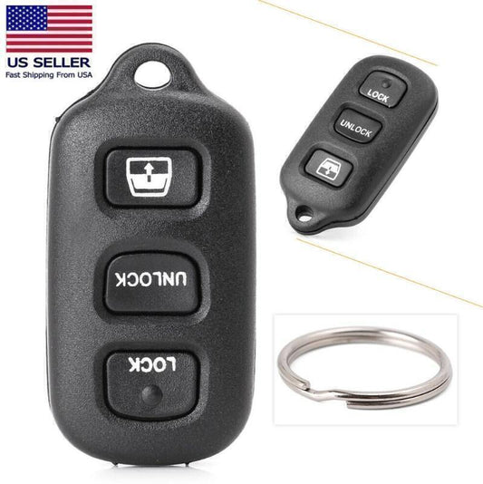 Remote Control Key Fob Keys for Smart Shell Replacement for Toyota Sequoia 2011-2017