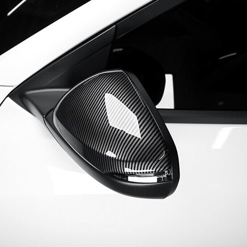 for Chevrolet Trax 2023 2024 2025 Carbon Fiber Side Rearview Mirror Cover Trim