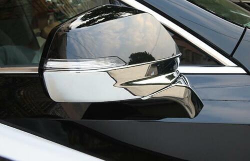 Fit for Cadillac XT5 2017-2022 Chrome RearView Side Door Mirror Strips Trim 4PCS