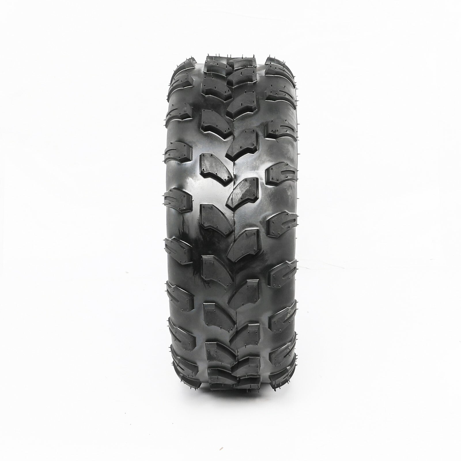 4-pack 19x7.00-8 tubeless all-terrain tires suitable for Suzuki LT80 and Z90 go-karts.