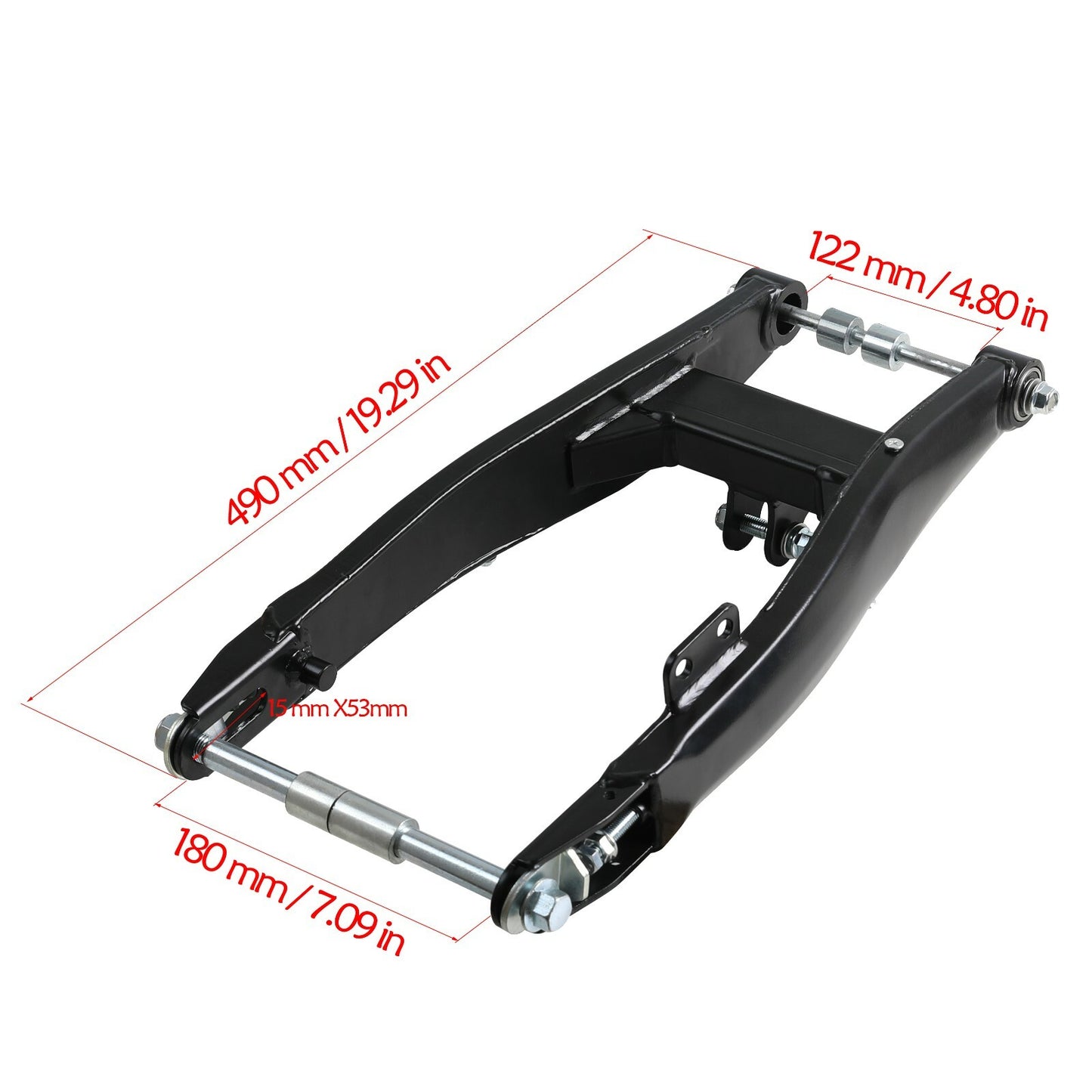 12-inch rear wheel, swingarm, 80/100-12 tire, rim assembly, pit bike XR70 SSR 110 125cc