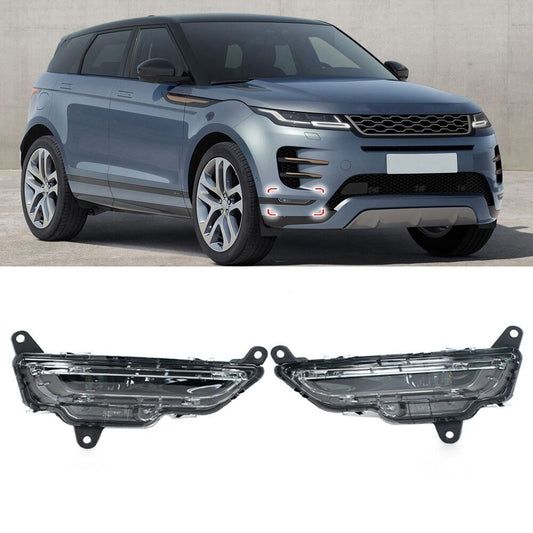 Pair Front DRL LED Driving Lamp Foglamp for Land Rover for Range Rover Evoque 2020