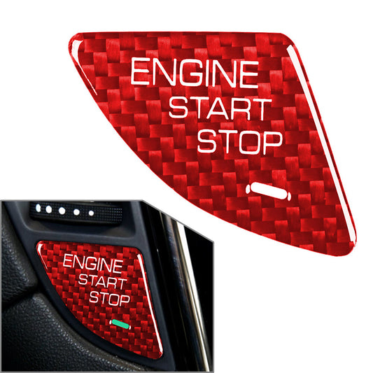 Engine Start Stop Button Trim Fit for Cadillac ATS 2013-19 for Cadillac ATS-L 14-19